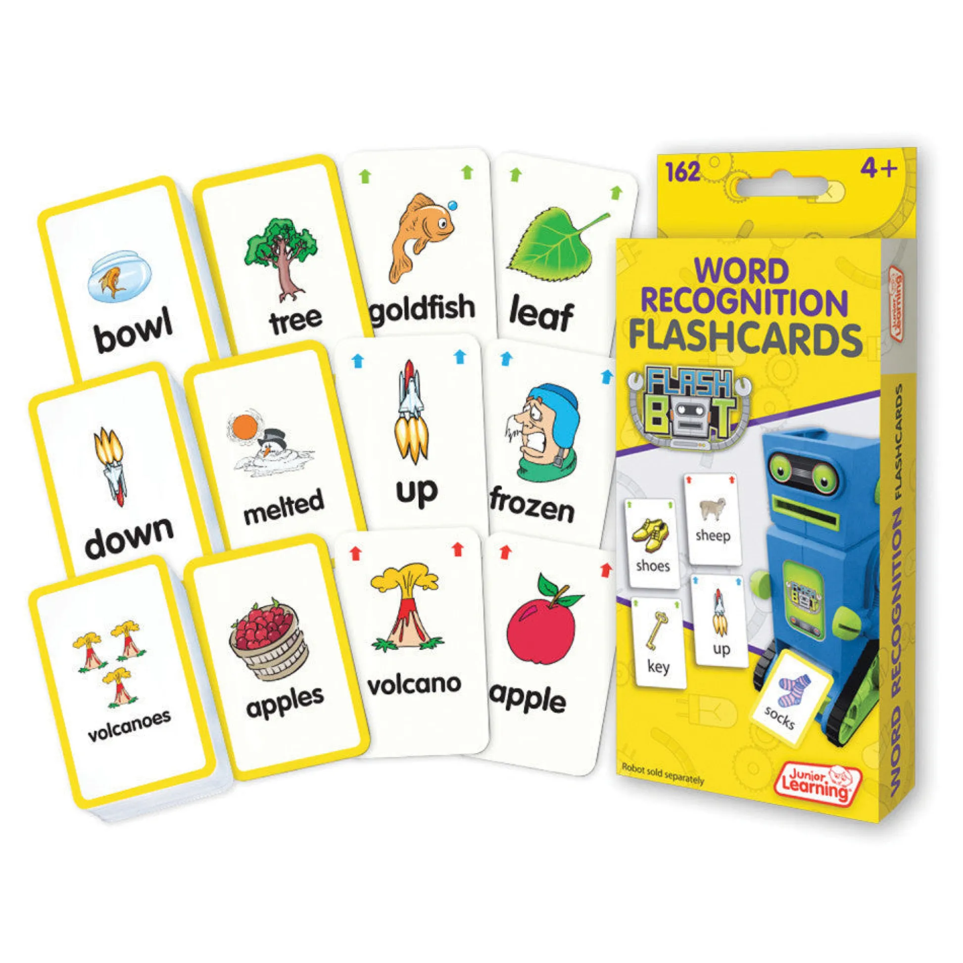 Flat River Group Junior Learning Word Recognition Flashcards Set - Educational Toy for Ages 4+* Preschool Education Toys & Activities