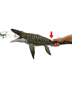 Macy's - Supplier Jurassic World Rebirth Bite N Blast Mosasaurus Action Figure Playset* Playsets & Vehicles