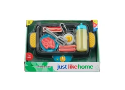 Macy's - Supplier Just Like Home Interactive Griddle Playset - 9 Piece Set* Kitchens & Play Food|Dress Up