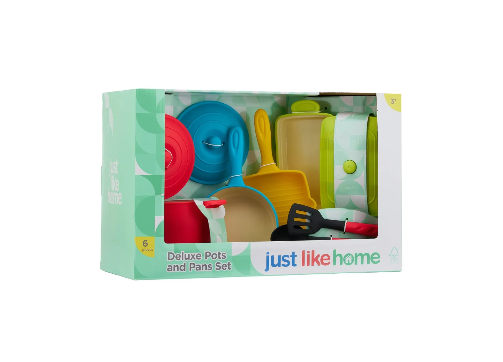 Macy's - Supplier Just Like Home 11-Piece Deluxe Pots and Pans Playset* Kitchens & Play Food|Dress Up