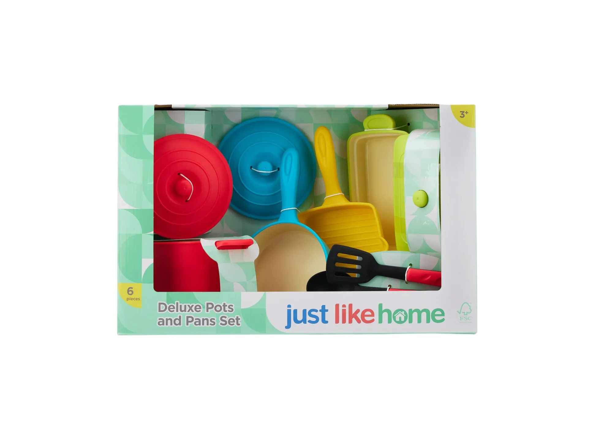 Macy's - Supplier Just Like Home 11-Piece Deluxe Pots and Pans Playset* Kitchens & Play Food|Dress Up
