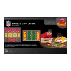 AreYouGame Kansas City Chiefs NFL Checkers Game Set by Masterpieces Puzzles* Board Games|Puzzles