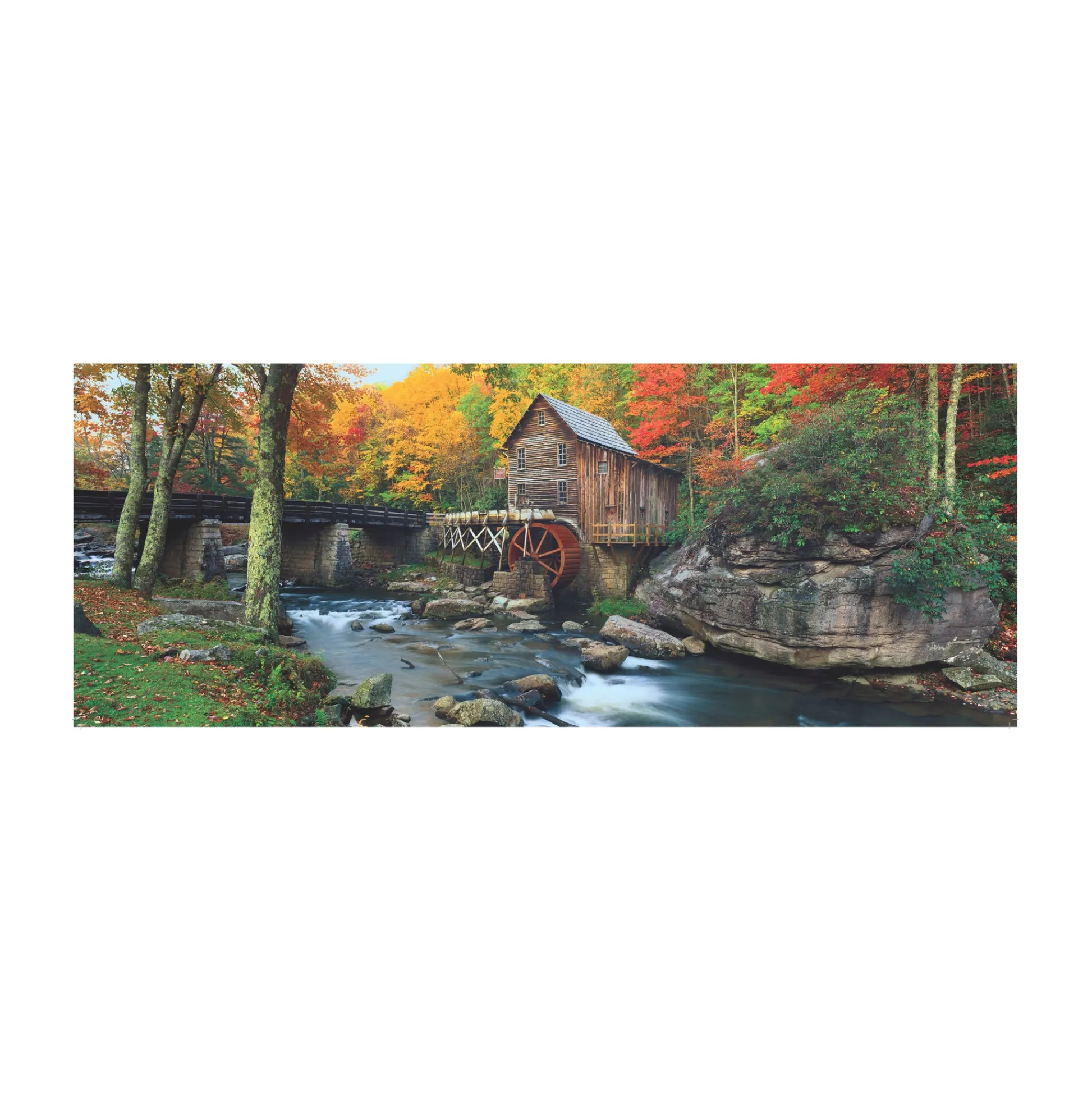 AreYouGame Ken Duncan Panoramics Glade Creek Grist Mill Jigsaw - 504 pc* Puzzles