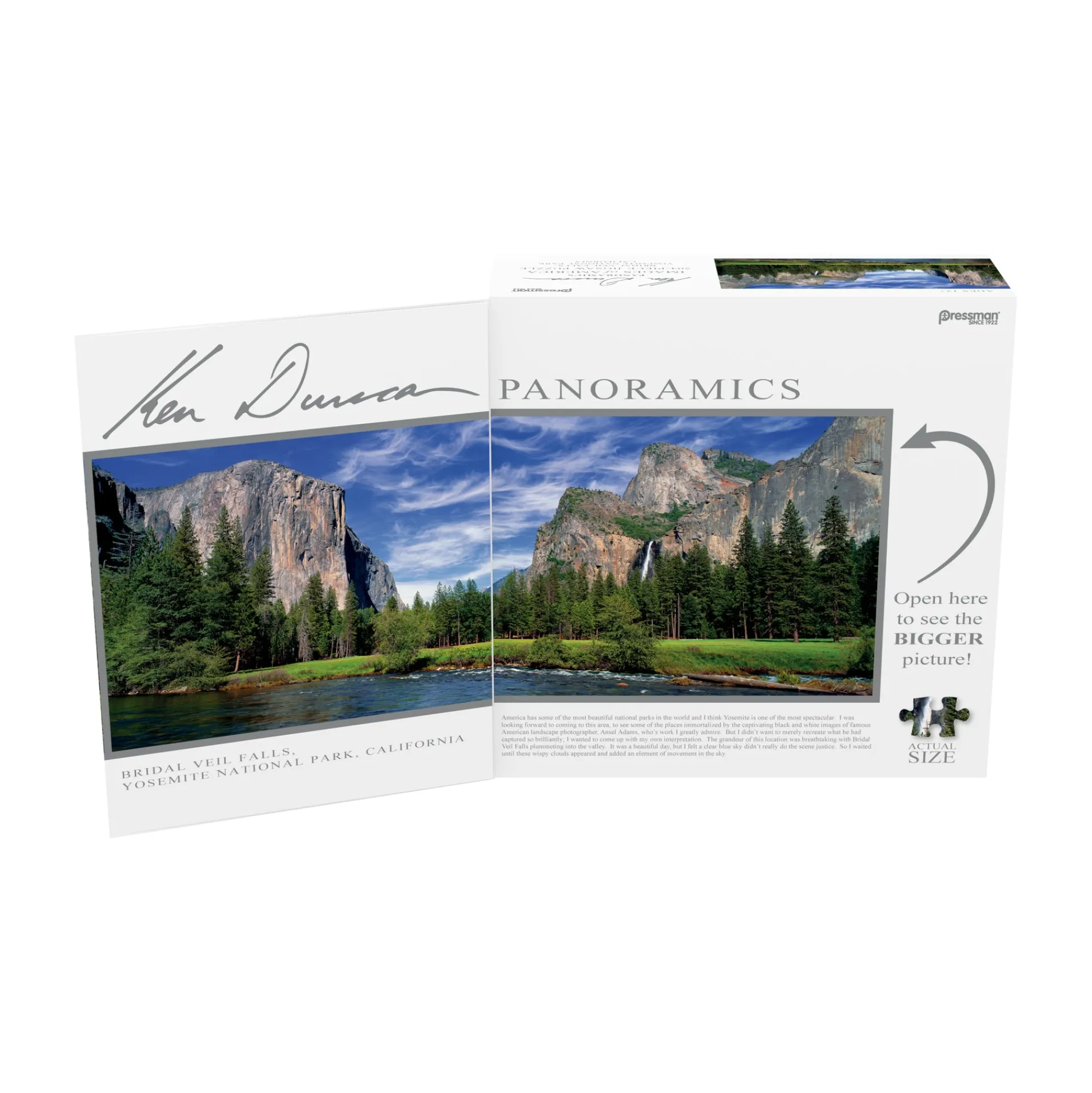 AreYouGame Ken Duncan Panoramics Yosemite Bridal Veil Falls Puzzle - 504 pc* Puzzles
