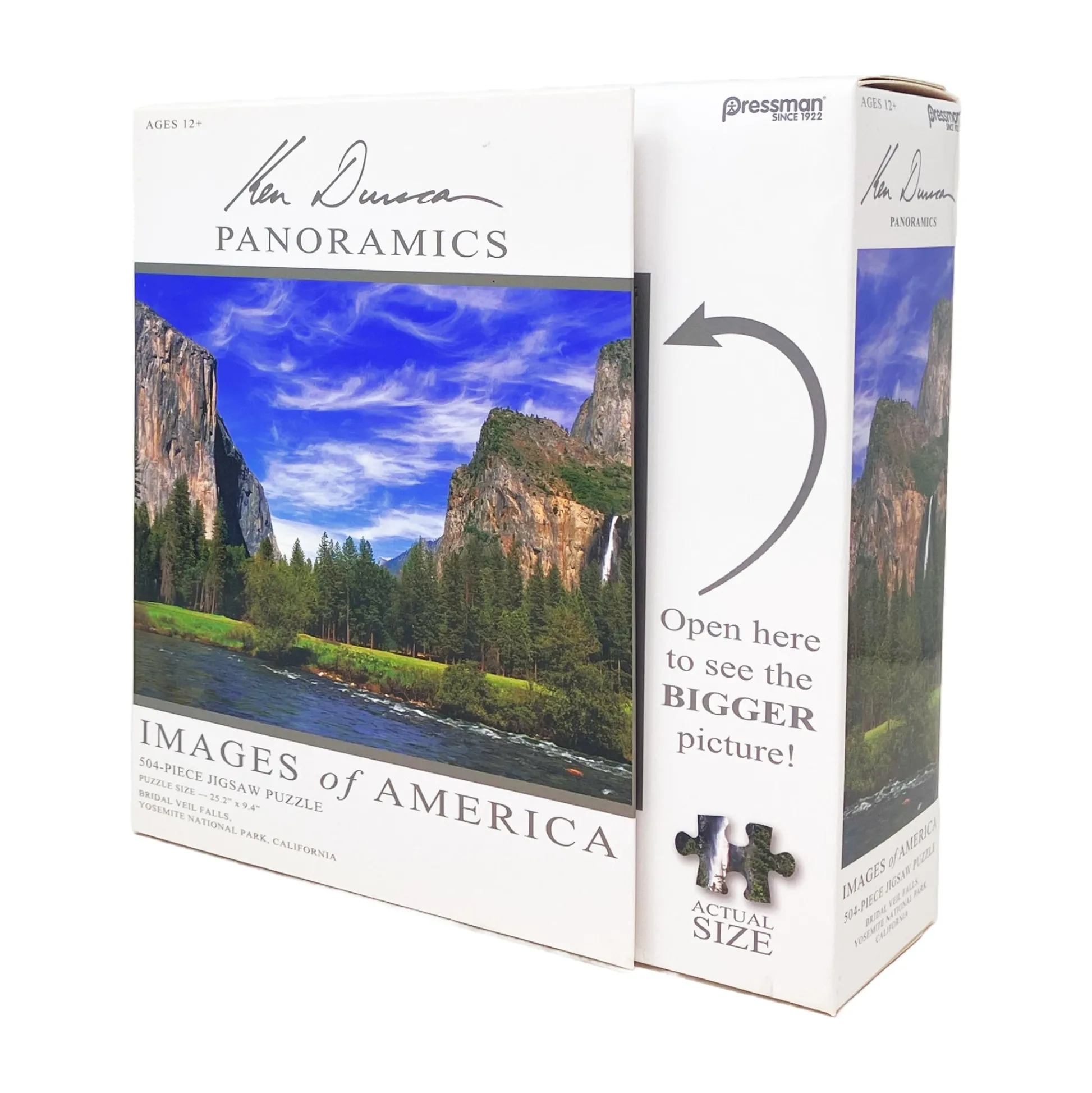 AreYouGame Ken Duncan Panoramics Yosemite Bridal Veil Falls Puzzle - 504 pc* Puzzles