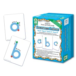 Educators Resource Key Education Textured Touch and Trace Cards - Lowercase Alphabet Learning Set* Reading, Writing & Speech