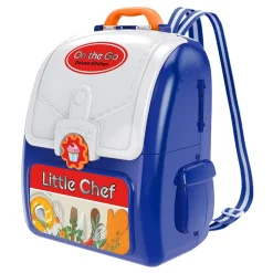 Flat River Group Kid Galaxy On the Go Backpack - Portable Pretend Play Cooking Set* Kitchens & Play Food|Dress Up