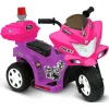 The Distribution Solutions Kid Motorz 6V Lil Patrol Ride-On in Purple & Pink with Siren and Storage Box* Ride-Ons|Ride-Ons & Push-Pull Toys