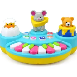 Flat River Group Kiddieland Activity Piano Musical Buddies Interactive Toy* Preschool Education Toys & Activities