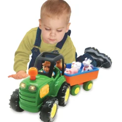 Flat River Group Kiddieland Light N' Sound Farm Tractor Playset with Animals* Preschool Vehicles|Preschool Education Toys & Activities