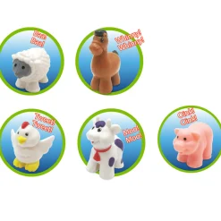 Flat River Group Kiddieland Light N' Sound Farm Tractor Playset with Animals* Preschool Vehicles|Preschool Education Toys & Activities
