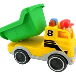 Flat River Group Kiddieland Motorized Light & Sound Dump Truck - Interactive Construction Toy* Farm & Construction Vehicles