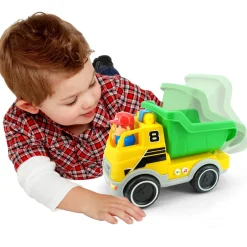 Flat River Group Kiddieland Motorized Light & Sound Dump Truck - Interactive Construction Toy* Farm & Construction Vehicles