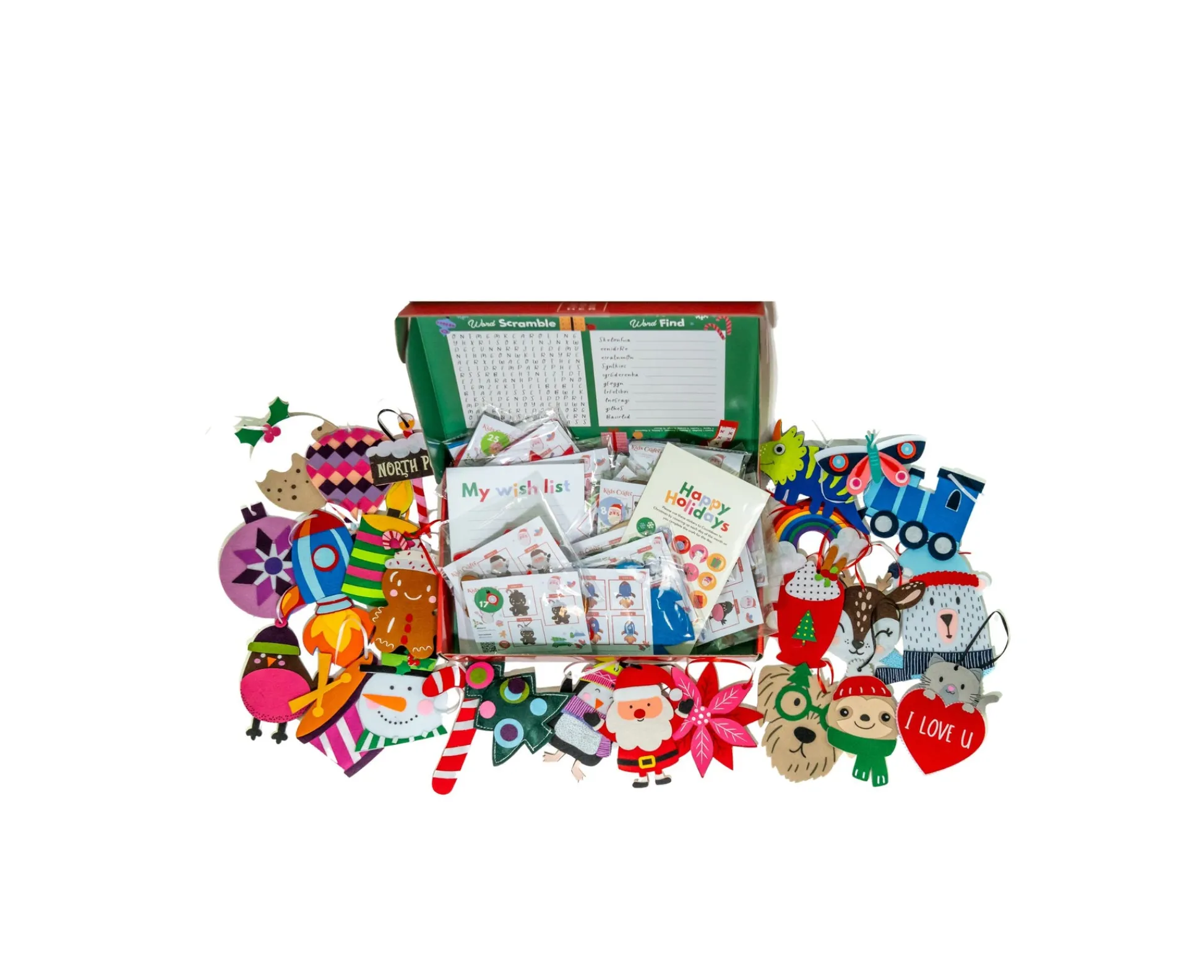 Macy's - Supplier Kids Crafts 2024 Countdown Christmas Advent Calendar - 25 DIY Ornament Kits* Crafts & Activities