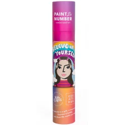 Flat River Group Kids Crafts Believe in Yourself Paint by Number Canvas Art Kit for Girls* Drawing, Color & Painting