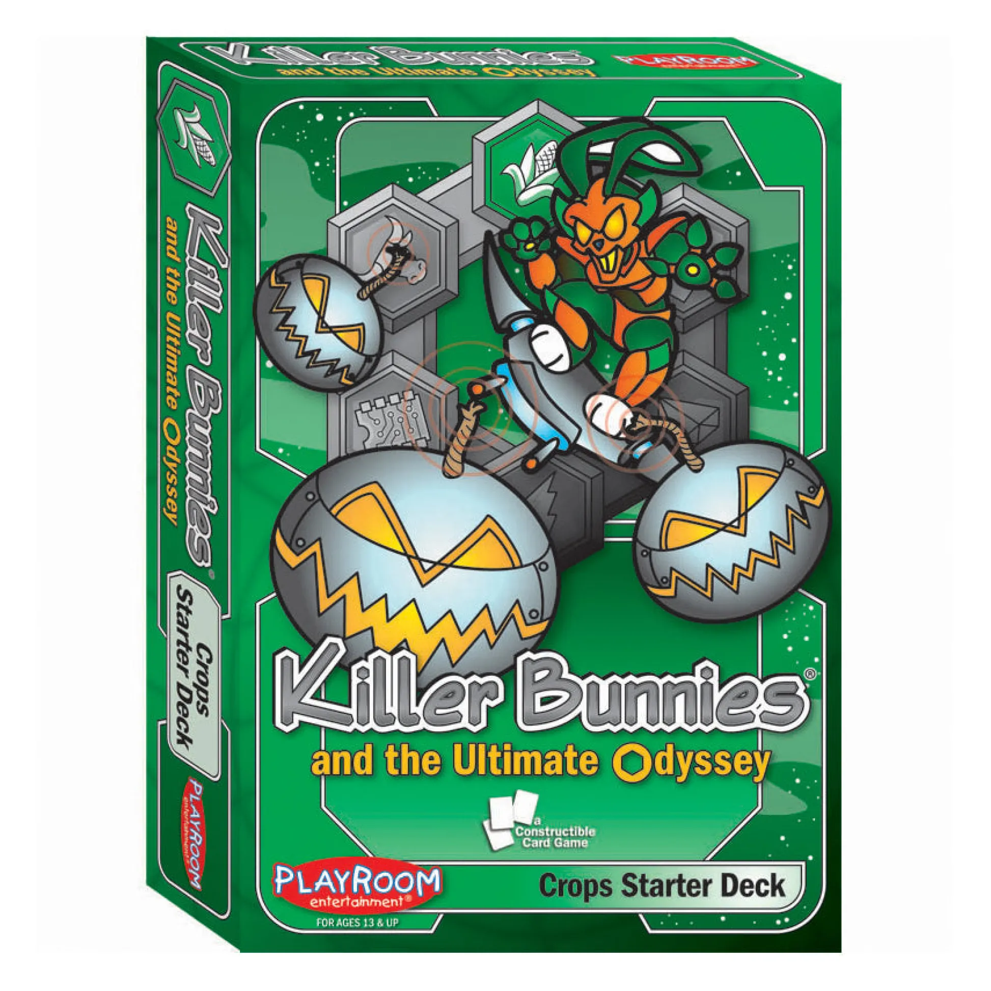 AreYouGame Killer Bunnies Odyssey Crops Starter Deck: Build, Battle & Harvest!* Card Games
