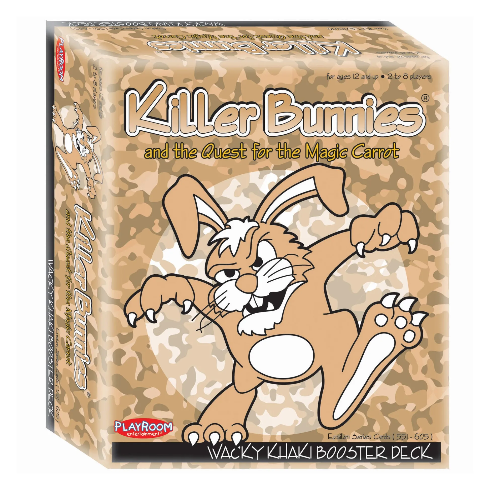 AreYouGame Killer Bunnies Quest for Magic Carrot: Wacky Khaki Expansion* Card Games