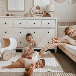 Flat River Group Kinderfeets Kinderboard Lite - Versatile Wooden Balance Board for Toddlers* Preschool Building Sets & Blocks|Preschool Education Toys & Activities