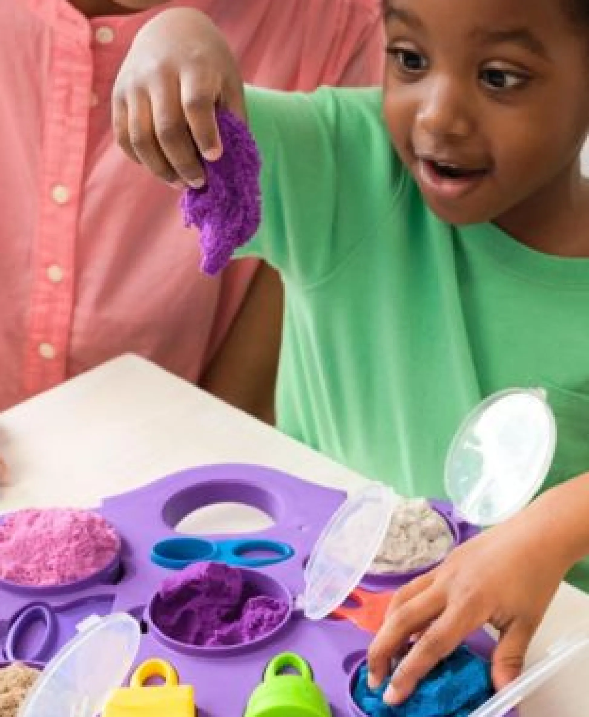 Macy's - Supplier Kinetic Sand - Variety Case with Beach Sensory Toys - Colorful Play Series* Clay, Dough & Sand Art
