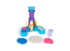 Macy's - Supplier Kinetic Sand Soft Serve Station - Ice Cream Play Set with Blue, Pink, and White Sand* Clay, Dough & Sand Art