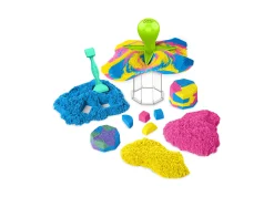 Macy's - Supplier Kinetic Sand Squish N' Create Playset - Blue, Yellow, Pink* Clay, Dough & Sand Art
