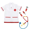 Flat River Group Klein 6-Piece PRO Doctor Costume Set - White & Red - Kids Ages 3+* Dress Up & Accessories|Dress Up