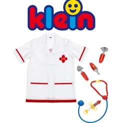 Flat River Group Klein 6-Piece PRO Doctor Costume Set - White & Red - Kids Ages 3+* Dress Up & Accessories|Dress Up