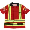 Flat River Group Klein 5-Piece PRO Firefighter Costume - Vibrant Red & Yellow - Kids Ages 3+* Dress Up & Accessories|Dress Up