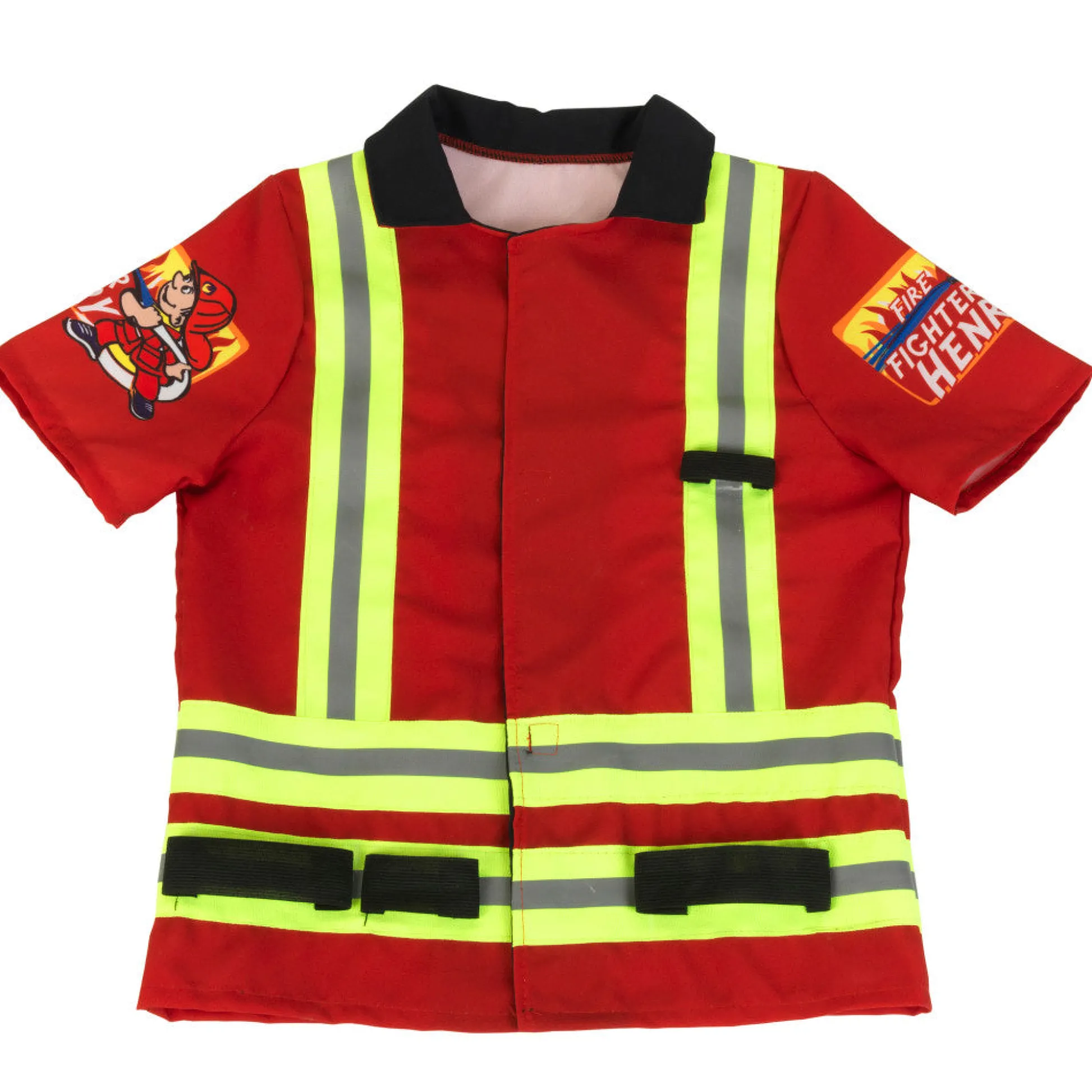 Flat River Group Klein 5-Piece PRO Firefighter Costume - Vibrant Red & Yellow - Kids Ages 3+* Dress Up & Accessories|Dress Up