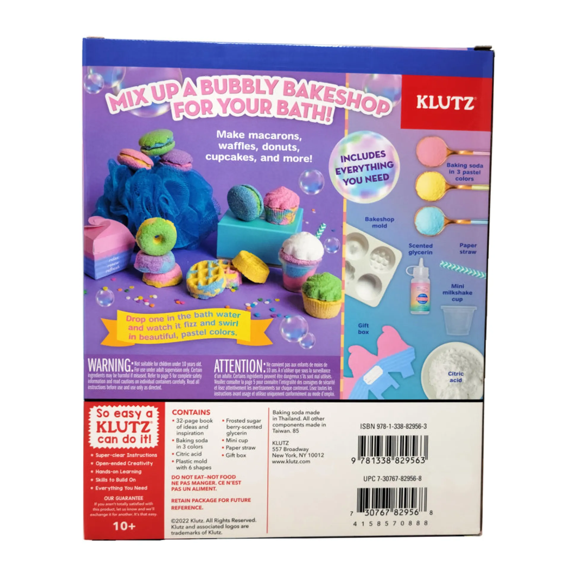 AreYouGame Klutz Bath Bomb Scented Bakery Craft Kit - Create Fizzy Bath Bombs* Crafts & Activities