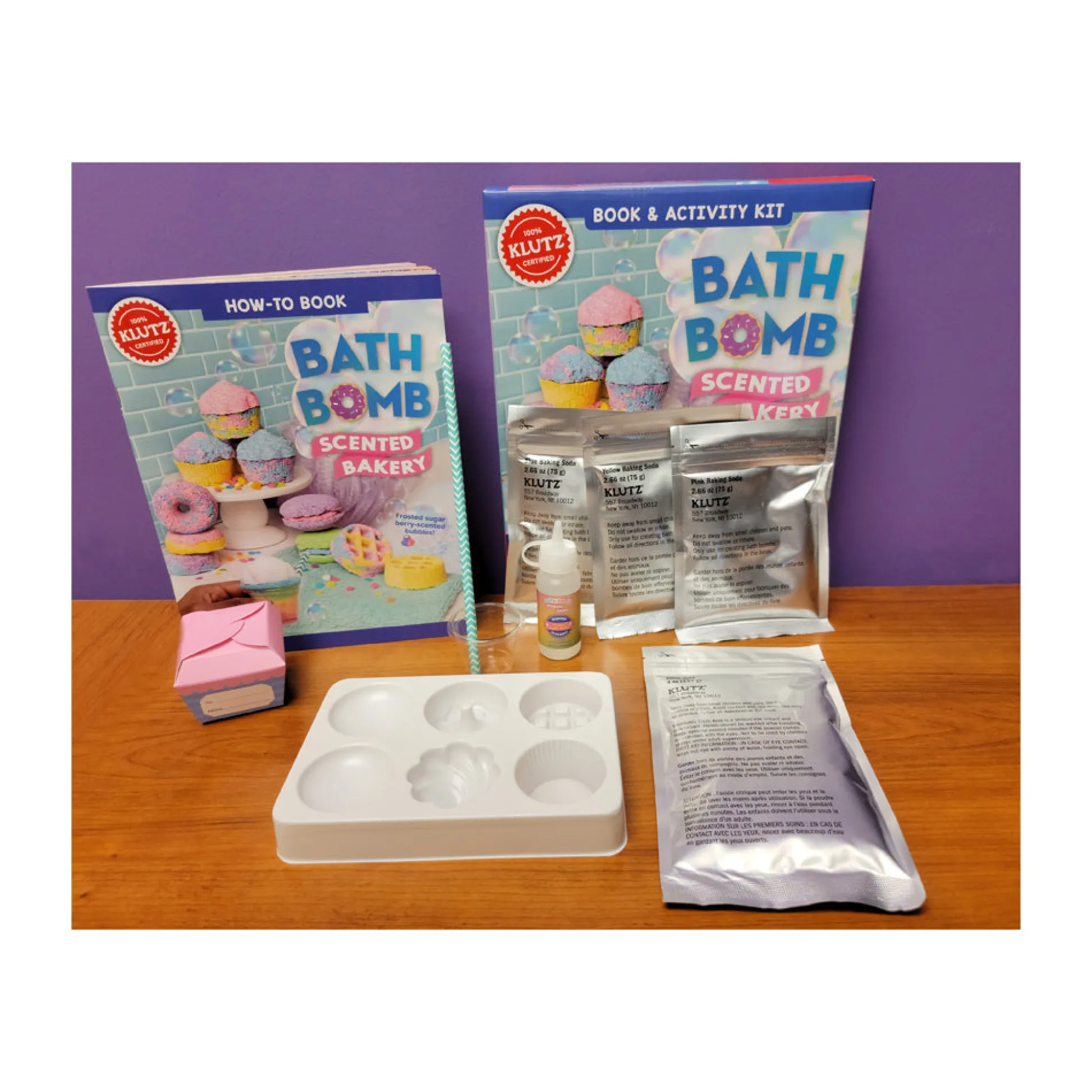 AreYouGame Klutz Bath Bomb Scented Bakery Craft Kit - Create Fizzy Bath Bombs* Crafts & Activities
