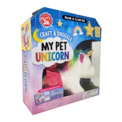AreYouGame Klutz Jr. My Pet Unicorn Craft & Snuggle Kit - Plush Toy Creation* Crafts & Activities