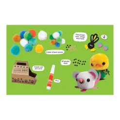 AreYouGame Klutz Jr. My Pom-Pom Pet Shop Craft Kit* Crafts & Activities