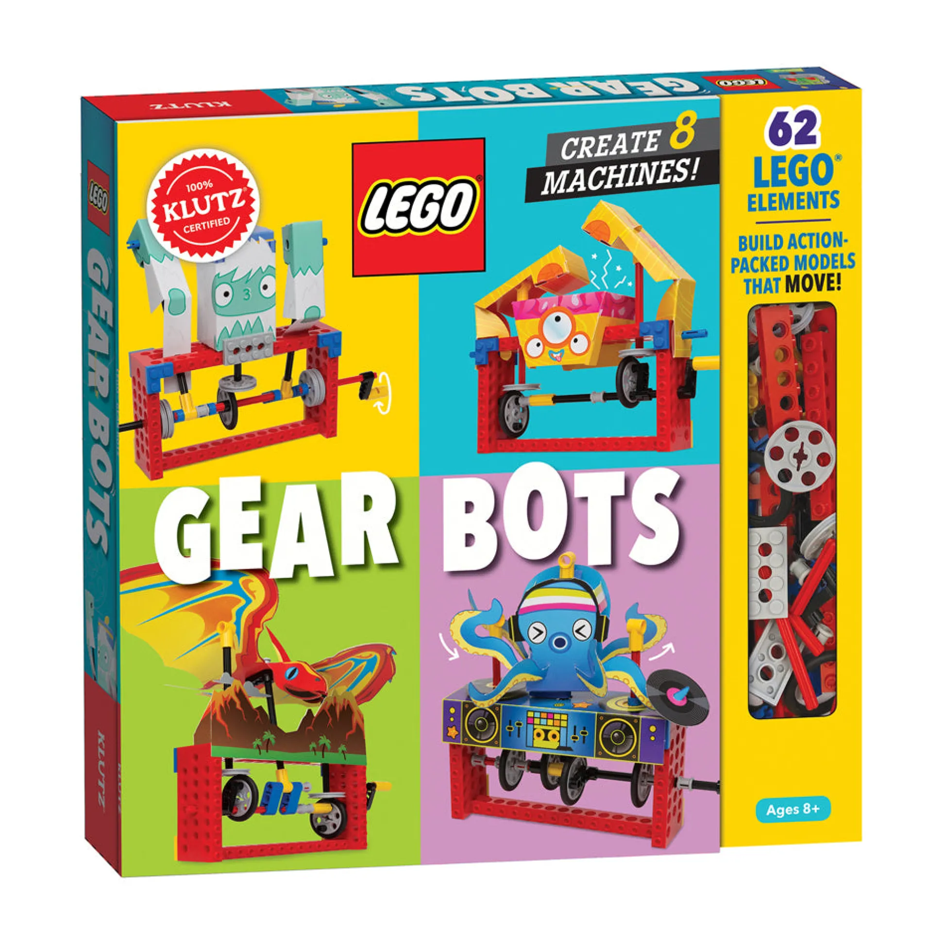 AreYouGame Klutz LEGO Gear Bots Creative STEM Activity Set* Lego Technic|Lego Shop