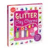 AreYouGame Klutz Make Glitter Clay Charms Craft Kit - Create Sparkling Jewelry* Clay, Dough & Sand Art