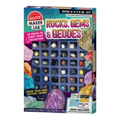 AreYouGame Klutz Maker Lab Rocks, Gems & Geodes Science Kit* Science & Discovery