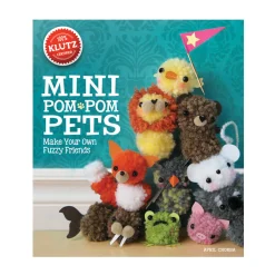 AreYouGame Klutz Mini Pom-Pom Pets Craft Kit - Make 20 Fuzzy Friends* Crafts & Activities