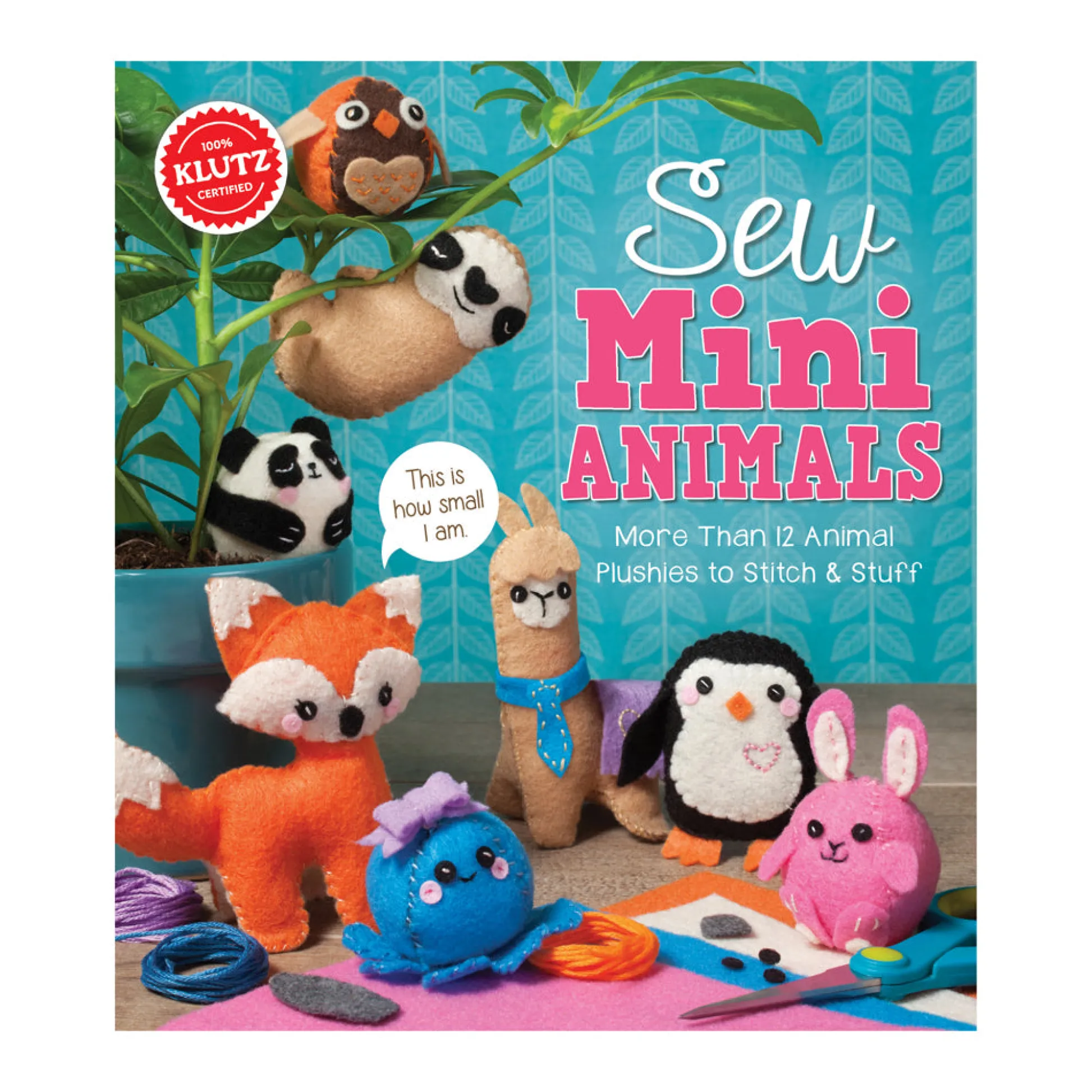 AreYouGame Klutz Sew Mini Animals Creative Sewing Craft Kit* Crafts & Activities