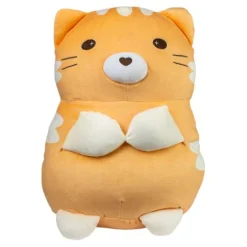 Calendar Holdings, LLC Kobioto Whimsical Japanese Kitty 12 inch Supersoft Plush - Grey* Social & Emotional Skills|Stuffed Animals