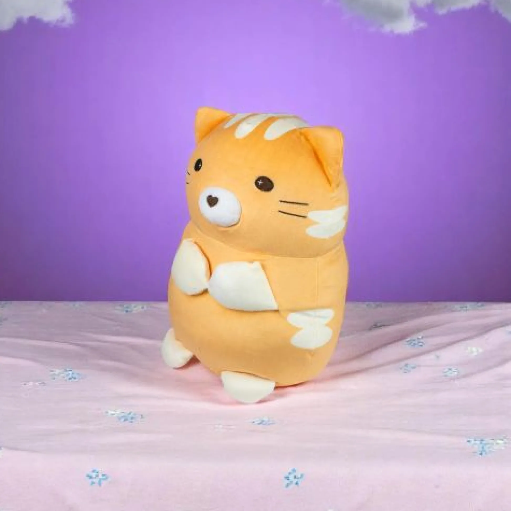 Calendar Holdings, LLC Kobioto Whimsical Japanese Kitty 12 inch Supersoft Plush - Grey* Social & Emotional Skills|Stuffed Animals