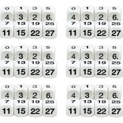 Educators Resource Koplow Games Educational Math Numbers Dice - 6 Sets* Math Toys|Math, Counting & Time
