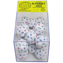 Educators Resource Koplow Games Educational 30-Sided Alphabet Dice - Lowercase Letters - Box of 20* Preschool Education Toys & Activities