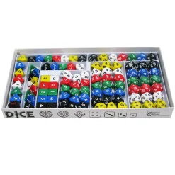 Educators Resource Koplow Games Ultimate Opaque Polyhedra Dice Collection, 100 Count* Dice, Roll & Write Games