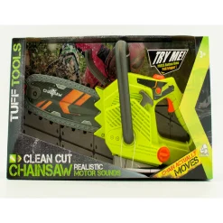 Flat River Group Lanard Tuff Tools Clean Cut Toy Chainsaw - Realistic Pretend Play Tool* Tools & Workshops|Dress Up