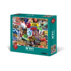 AreYouGame Larry Hersberger Artistic NYC Jigsaw Puzzle - 1000 pc* Puzzles