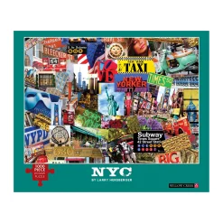 AreYouGame Larry Hersberger Artistic NYC Jigsaw Puzzle - 1000 pc* Puzzles