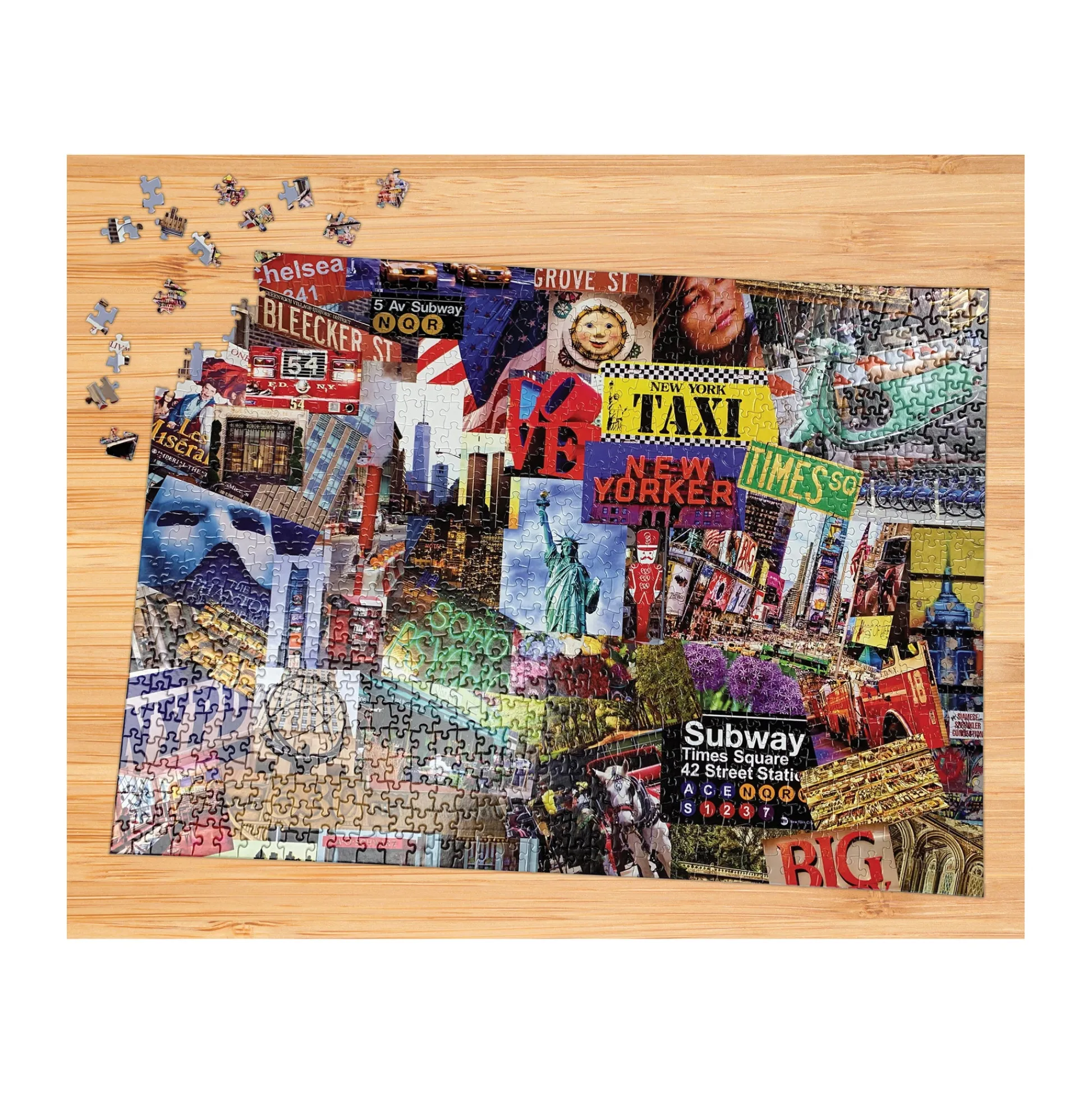 AreYouGame Larry Hersberger Artistic NYC Jigsaw Puzzle - 1000 pc* Puzzles