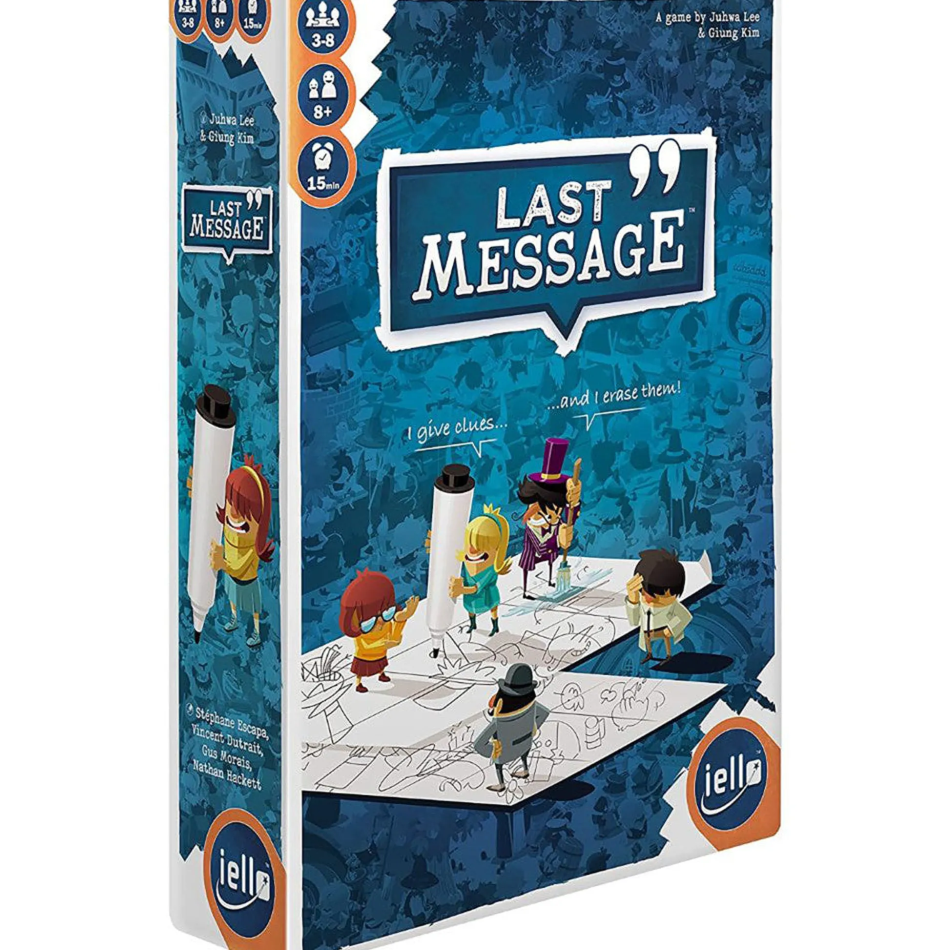 Flat River Group Last Message IELLO Memory & Deduction Game* Board Games|Role-Playing Games