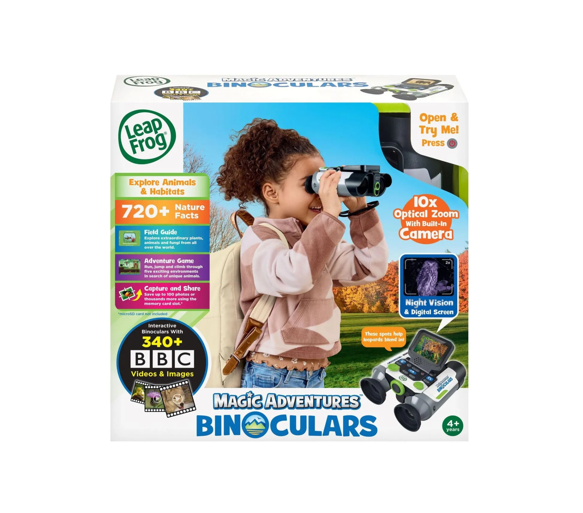Macy's - Supplier LeapFrog Magic Adventures Binoculars - Interactive Digital Camera with Night Vision* Preschool Education Toys & Activities