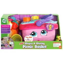 Calendar Holdings, LLC LeapFrog Shapes and Sharing Interactive Picnic Basket - Colorful Educational Toy* Preschool Education Toys & Activities